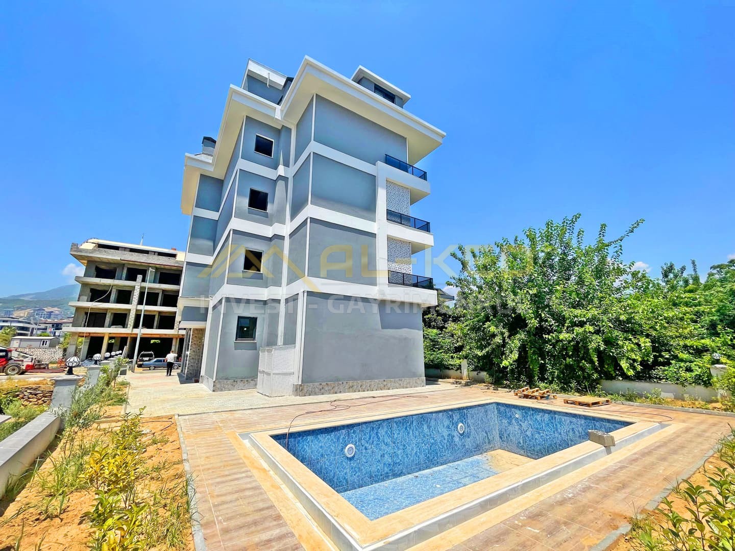 ALANYA OBA MAHALLESİNDE SATILIK SIFIR 1+1 DAİRE