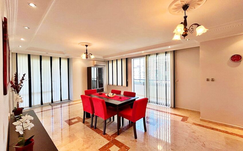 (Turkish) ALANYA MAHMUTLARDA SATILIK DENİZ MANZARALI LÜKS EŞYALI 3+1 DAİRE