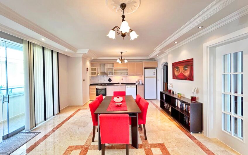 (Turkish) ALANYA MAHMUTLARDA SATILIK DENİZ MANZARALI LÜKS EŞYALI 3+1 DAİRE