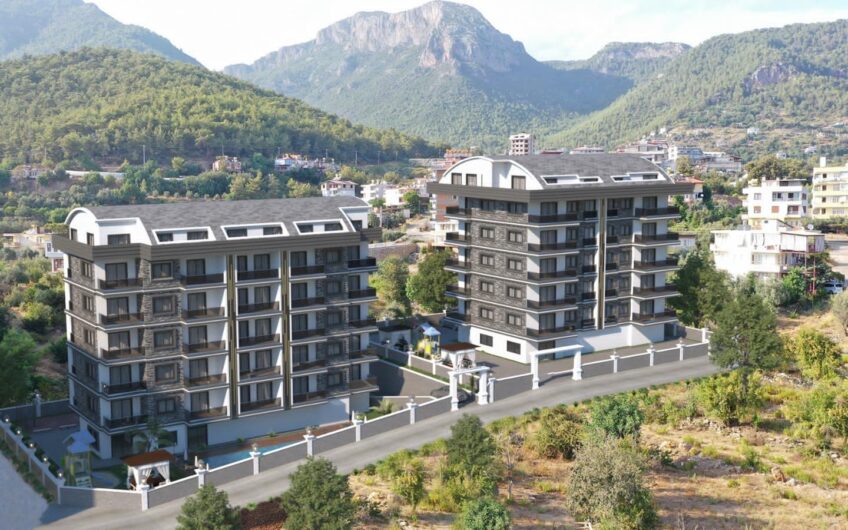 ALANYA ÇIPLAKLI’DA PROJEDEN SATILIK YATIRIMLIK 2+1 3+1 DAİRELER