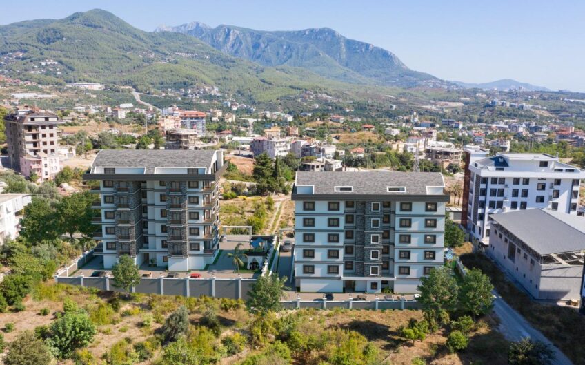 ALANYA ÇIPLAKLI’DA PROJEDEN SATILIK YATIRIMLIK 2+1 3+1 DAİRELER