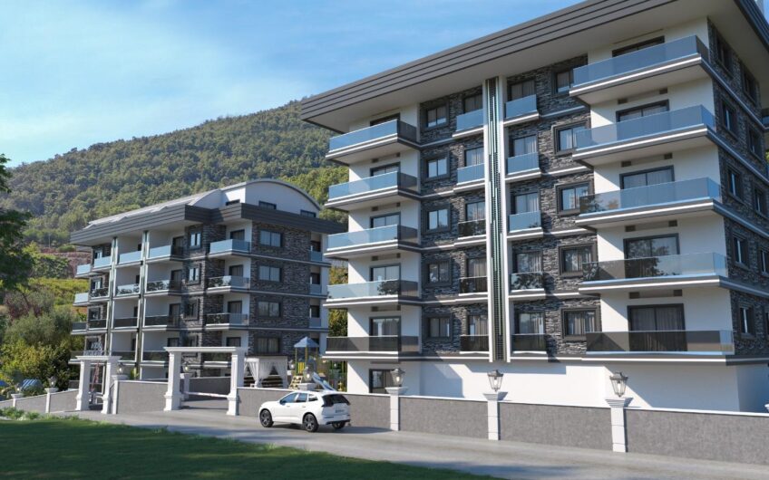 ALANYA ÇIPLAKLI’DA PROJEDEN SATILIK YATIRIMLIK 2+1 3+1 DAİRELER