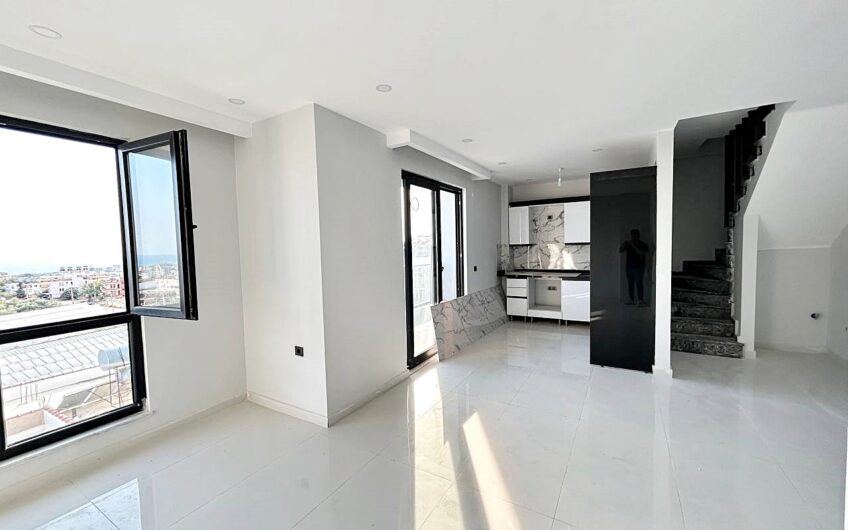 (Turkish) ALANYA PAYALLARDA SATILIK DENİZ MANZARALI SIFIR 2+1 DUBLEKS DAİRE