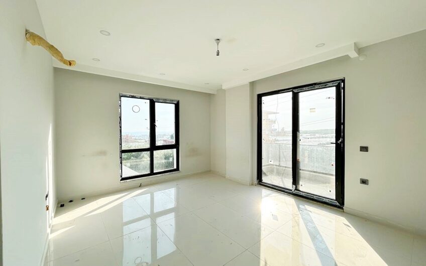 ALANYA PAYALLARDA SATILIK DENİZ MANZARALI SIFIR 1+1 DAİRE
