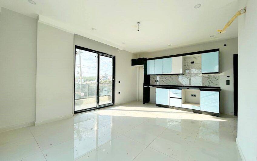 ALANYA PAYALLARDA SATILIK DENİZ MANZARALI SIFIR 1+1 DAİRE
