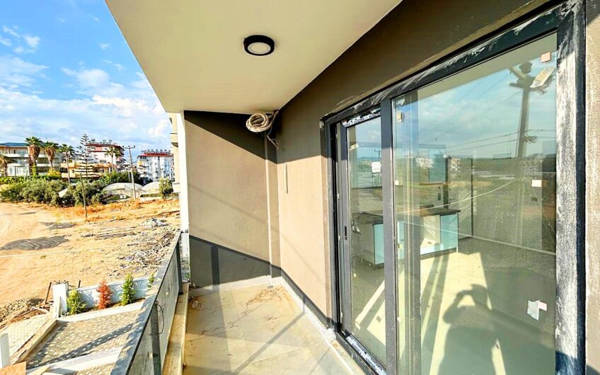 ALANYA PAYALLARDA SATILIK DENİZ MANZARALI SIFIR 1+1 DAİRE