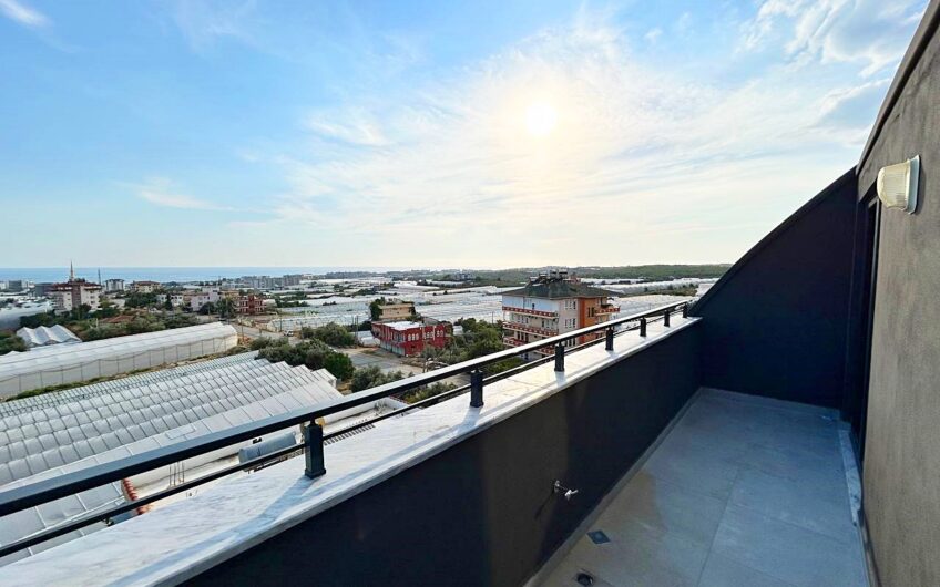 (Turkish) ALANYA PAYALLARDA SATILIK DENİZ MANZARALI SIFIR 2+1 DUBLEKS DAİRE