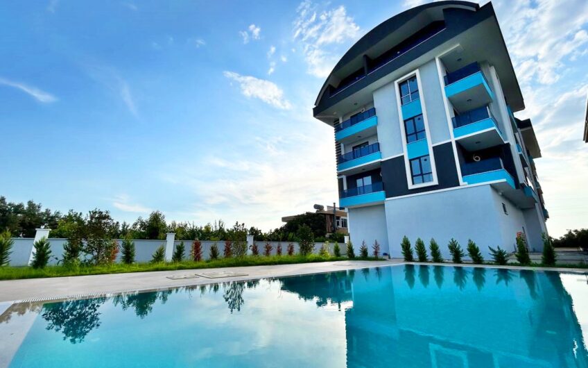 ALANYA PAYALLARDA SATILIK DENİZ MANZARALI SIFIR 1+1 DAİRE