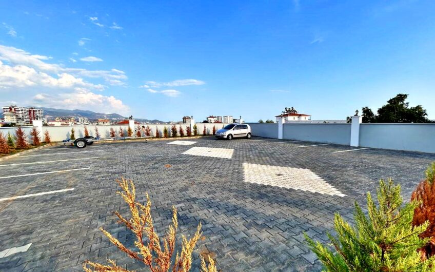 ALANYA PAYALLARDA SATILIK DENİZ MANZARALI SIFIR 1+1 DAİRE